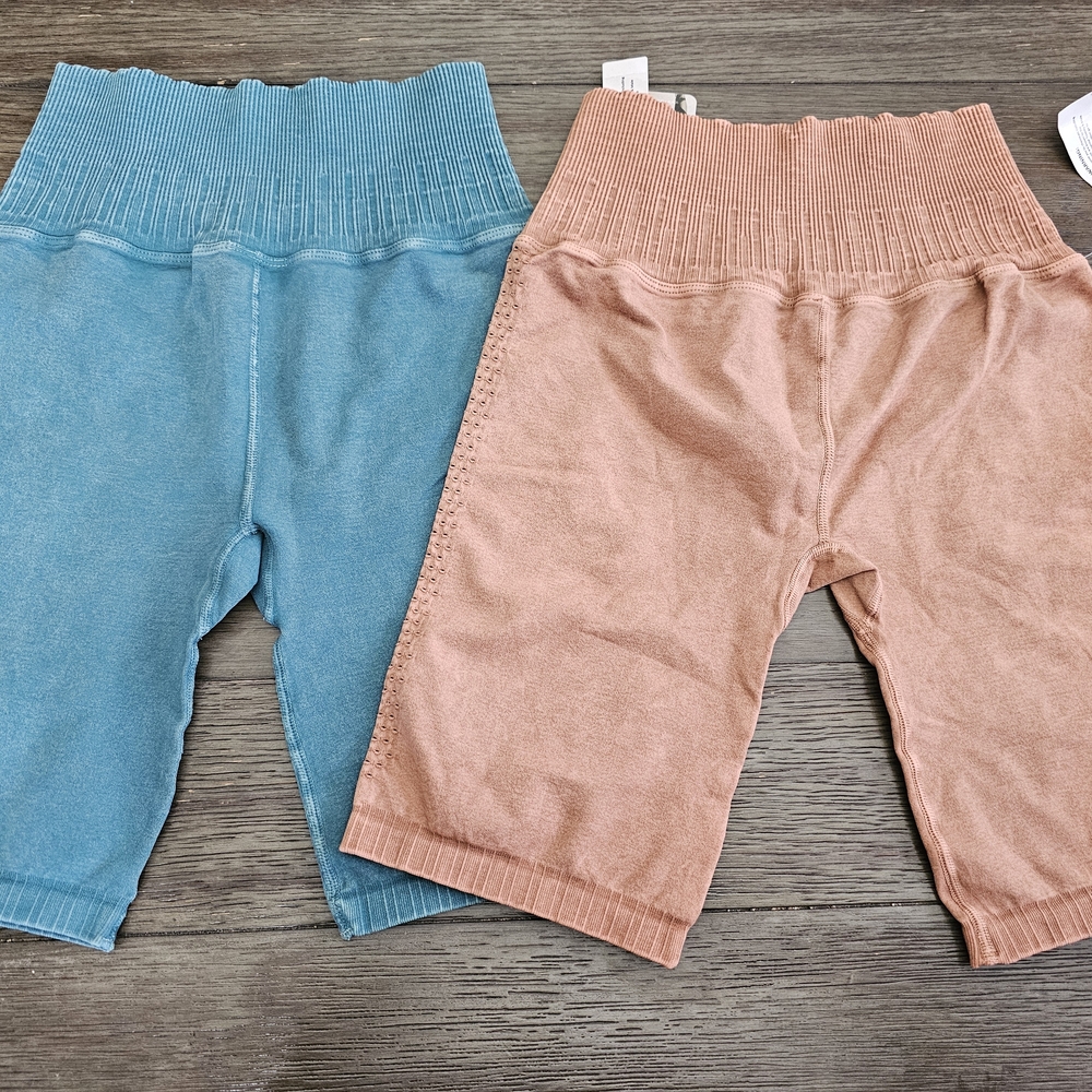 Free People Biker Shorts, Set Of 2 size M-L - Picture 4 of 7